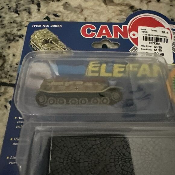 Dragon Models 1:144 CAN DO Pocket Army Tank 20055 ELEFANT Sd.Kfz. 184-Variant E - Picture 3 of 10